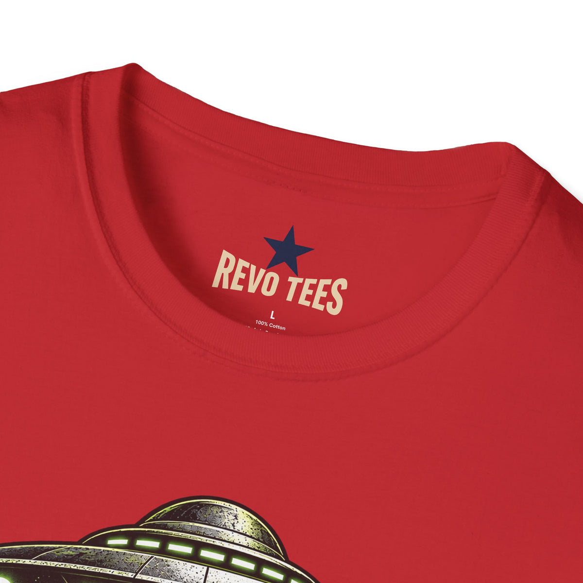 REVOTEES Alien Abduction – Sci‑Fi UFO Graphic Tee