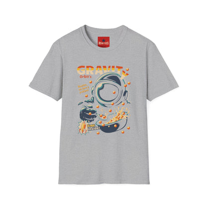 Gravity Orbit Astronaut T-Shirt — Retro Space Graphic Tee