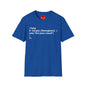 PHP Code Beer T-Shirt — “if (empty(beerglass)) { echo "it's your round"; }” Programmer Tee