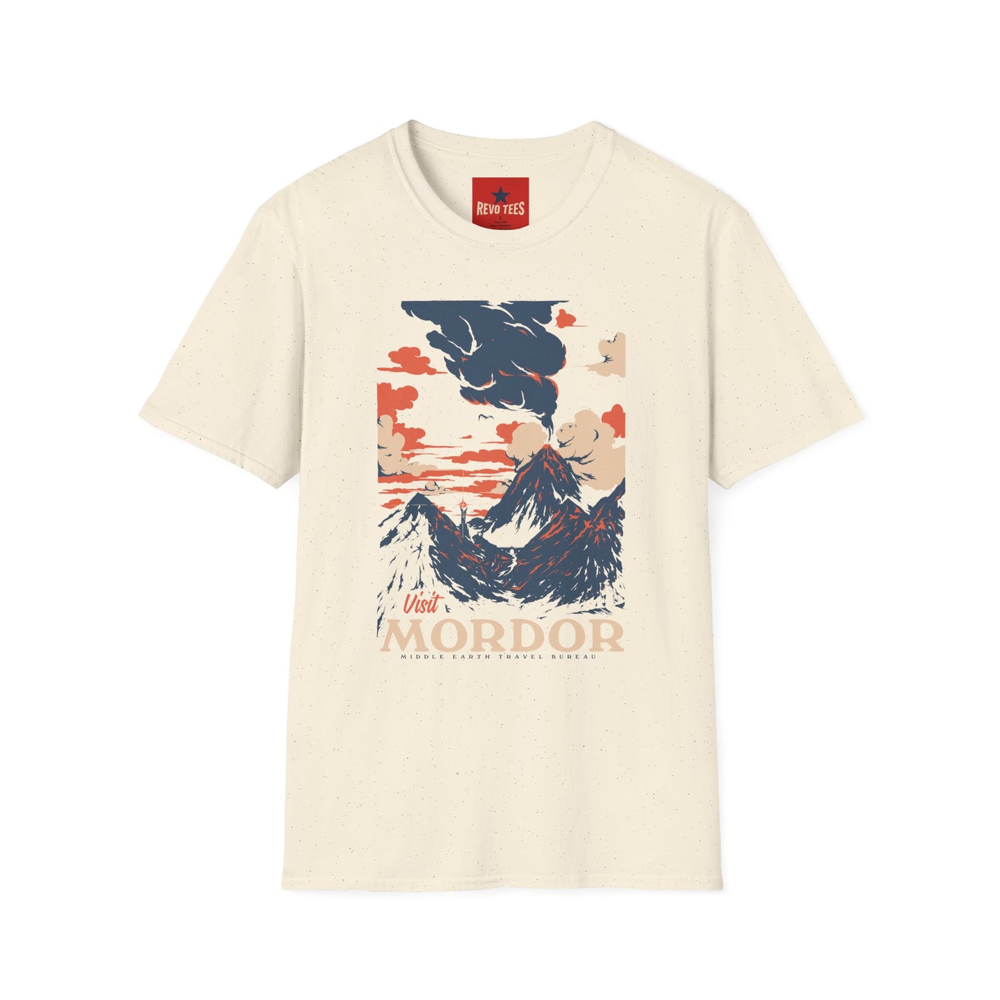 T-Shirt — Visit Mordor Vintage Travel Graphic Tee