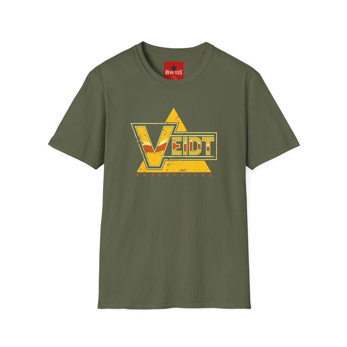 Veidt Vintage Logo T-Shirt — Retro Distressed Graphic Tee