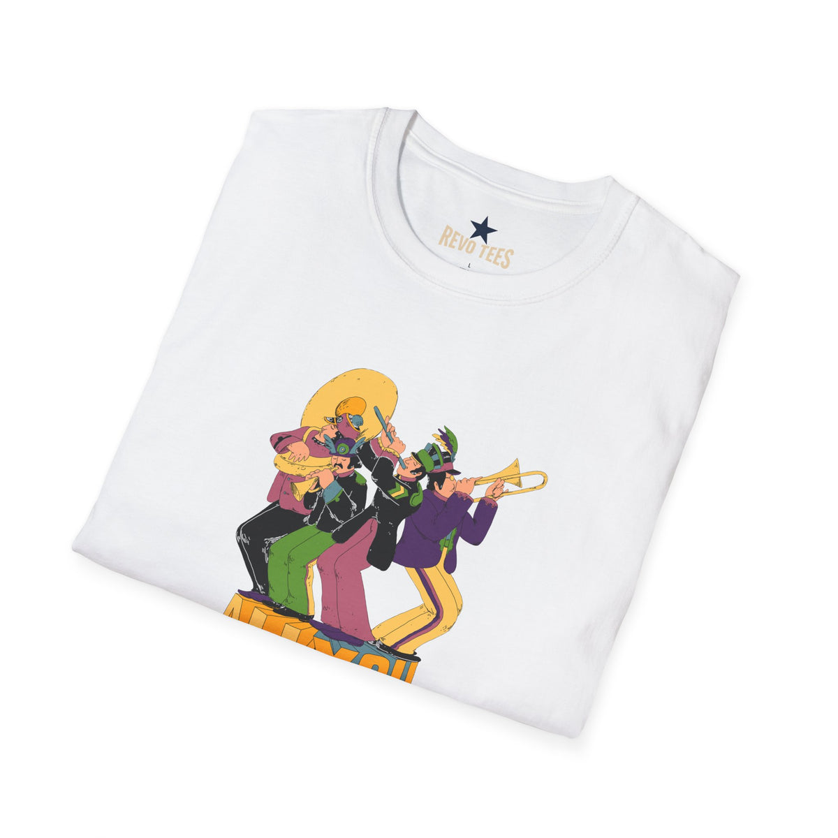 Revotees Retro Jazz Band All You Need Is Love Graphic T-Shirt - alternate view 12