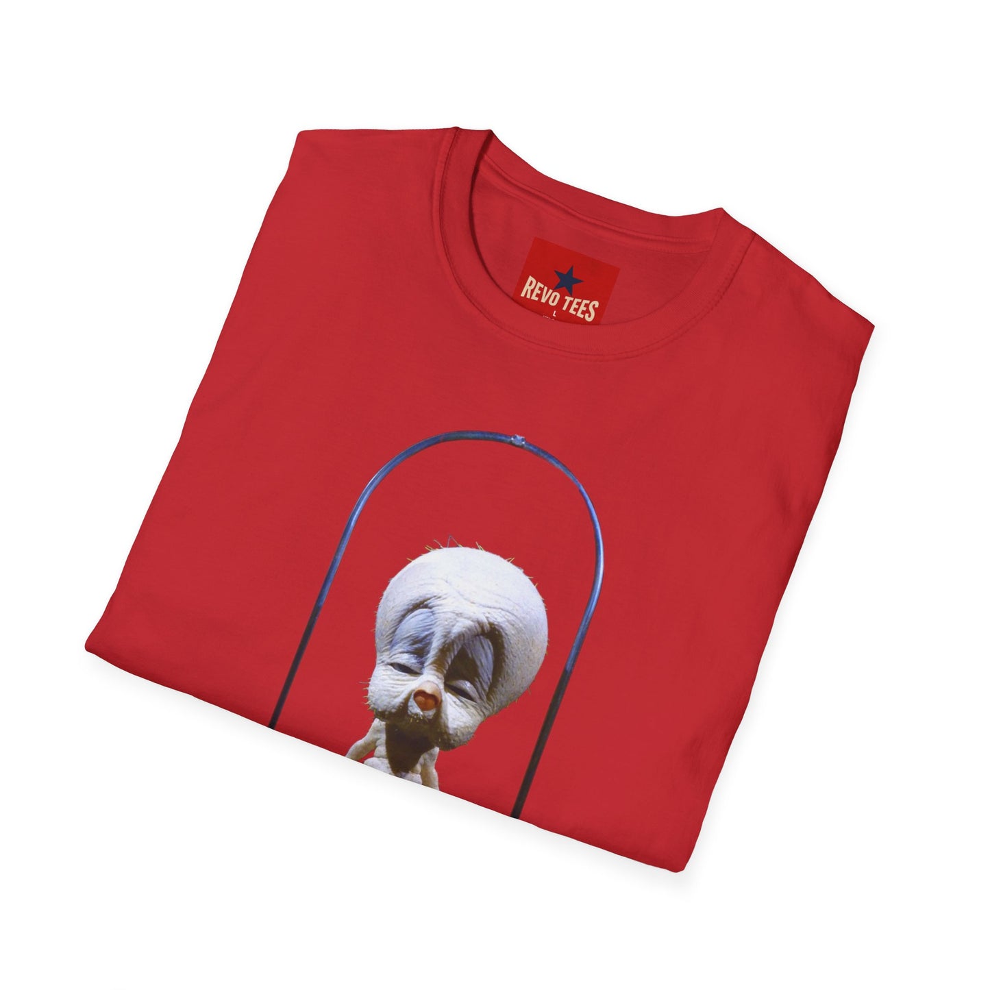 Banky Vintage Bird on Swing T-Shirt — Whimsical Retro Chick Graphic Tee