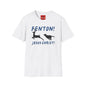 Fenton! Jesus Christ T‑Shirt — Funny Dog Chase Graphic Tee