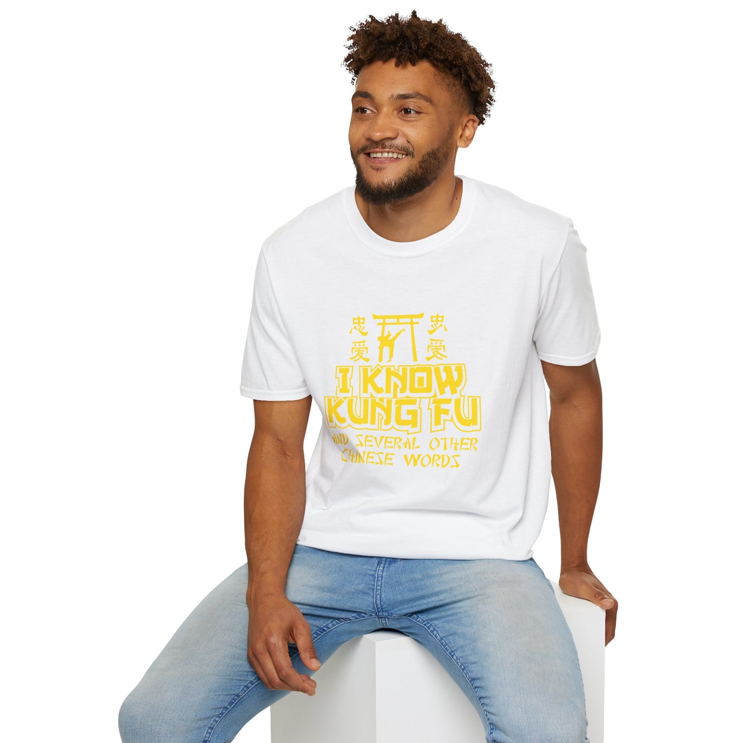 I Know Kung Fu T-Shirt — Retro Martial Arts Graphic Tee