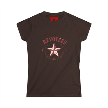 Revotees Star Graphic Tee — Women's Vintage-Inspired Shirt