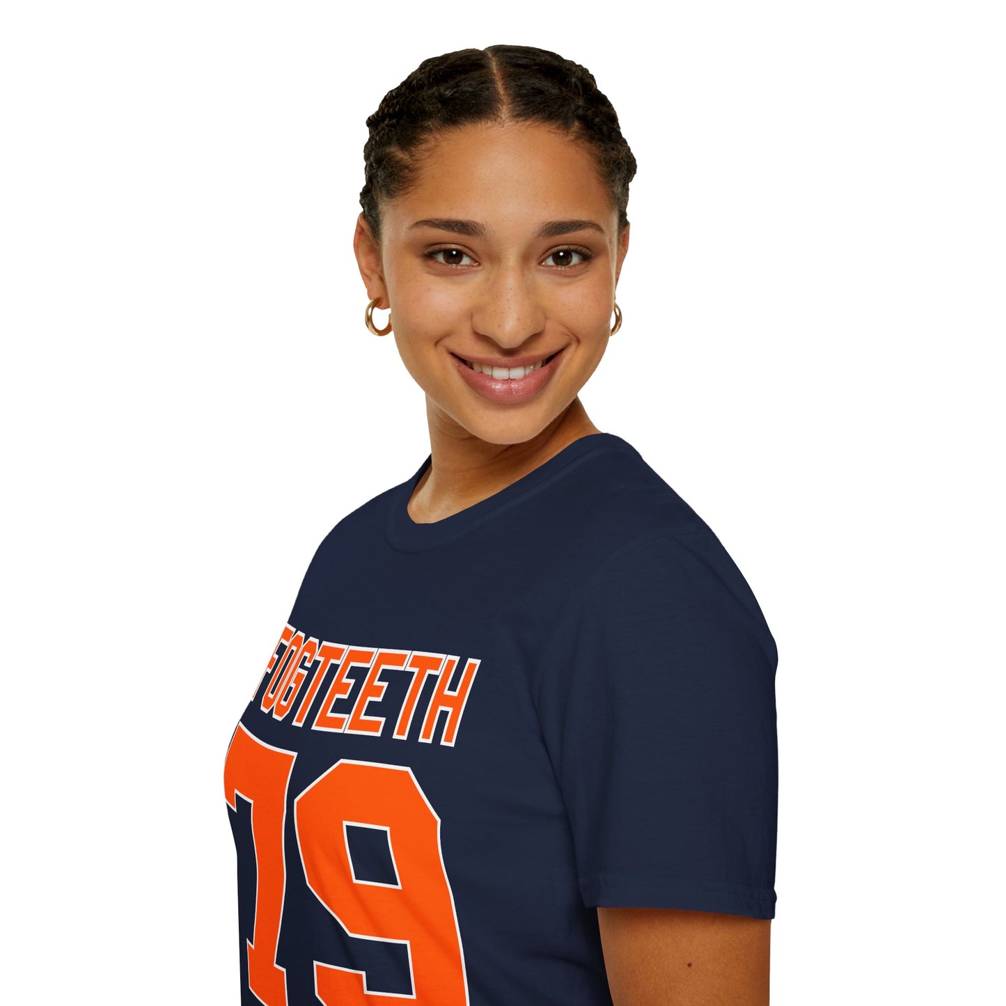 Fogteeth 79 Graphic T‑Shirt — Vintage Sports Jersey Tee