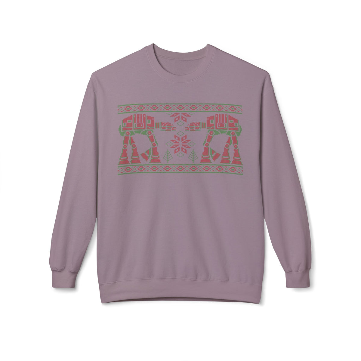 Star Wars AT-AT Holiday Sweater Crewneck Sweatshirt