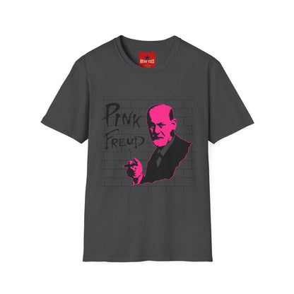 Pink Freud T-Shirt — Retro Punk Rock Art Tee