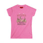 Desert Moon Darling Tee — Women's Boho Moon & Cactus Graphic T-Shirt