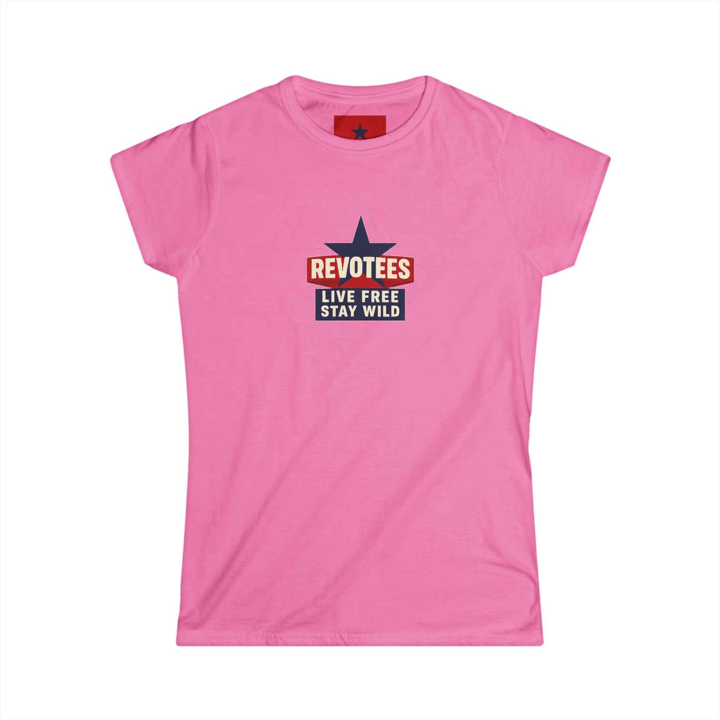 Revotees 'Live Free Stay Wild' Women's Tee