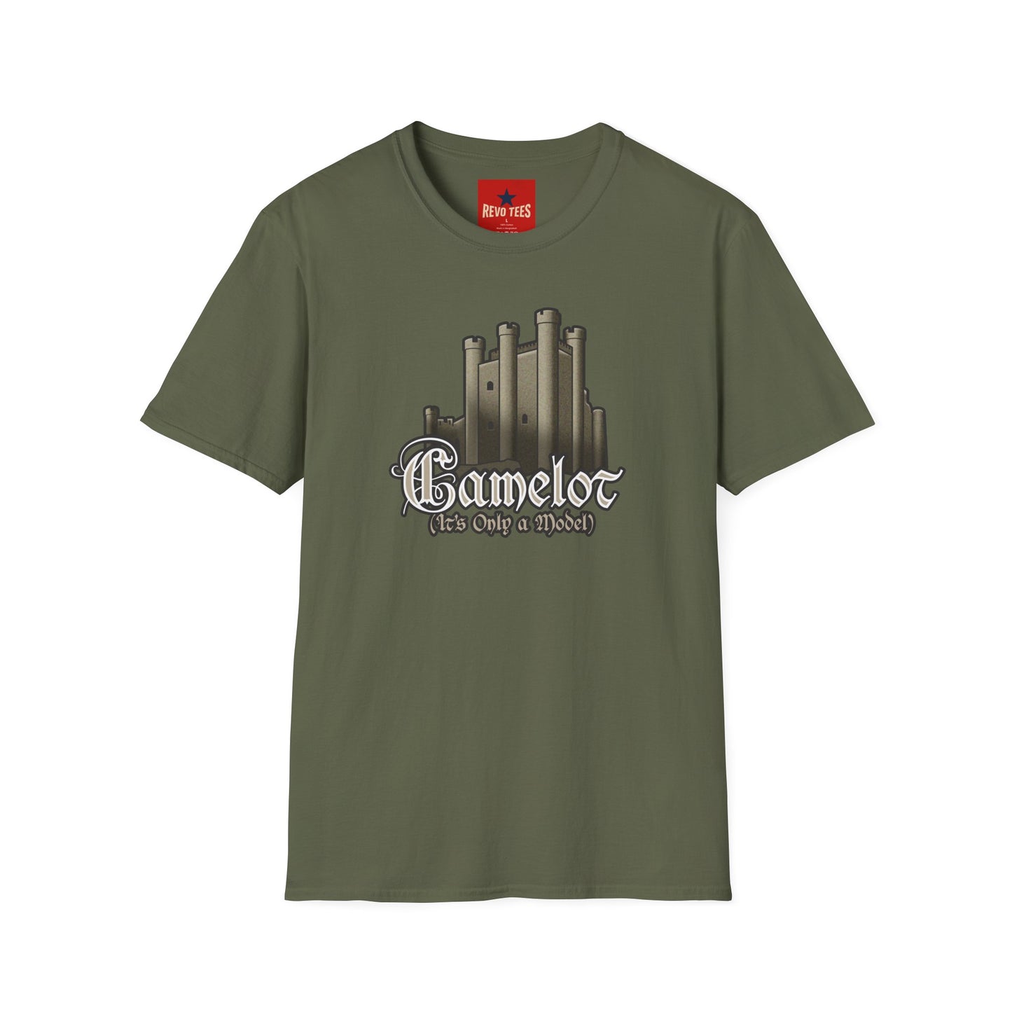 Camelot Castle T-Shirt — Retro Medieval Graphic Tee