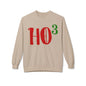 Christmas HO — Festive Red & Green Holiday Crewneck Sweatshirt