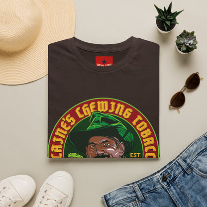 Vintage Cigarette Tobacco Graphic T-Shirt — Retro Smoker Logo Tee