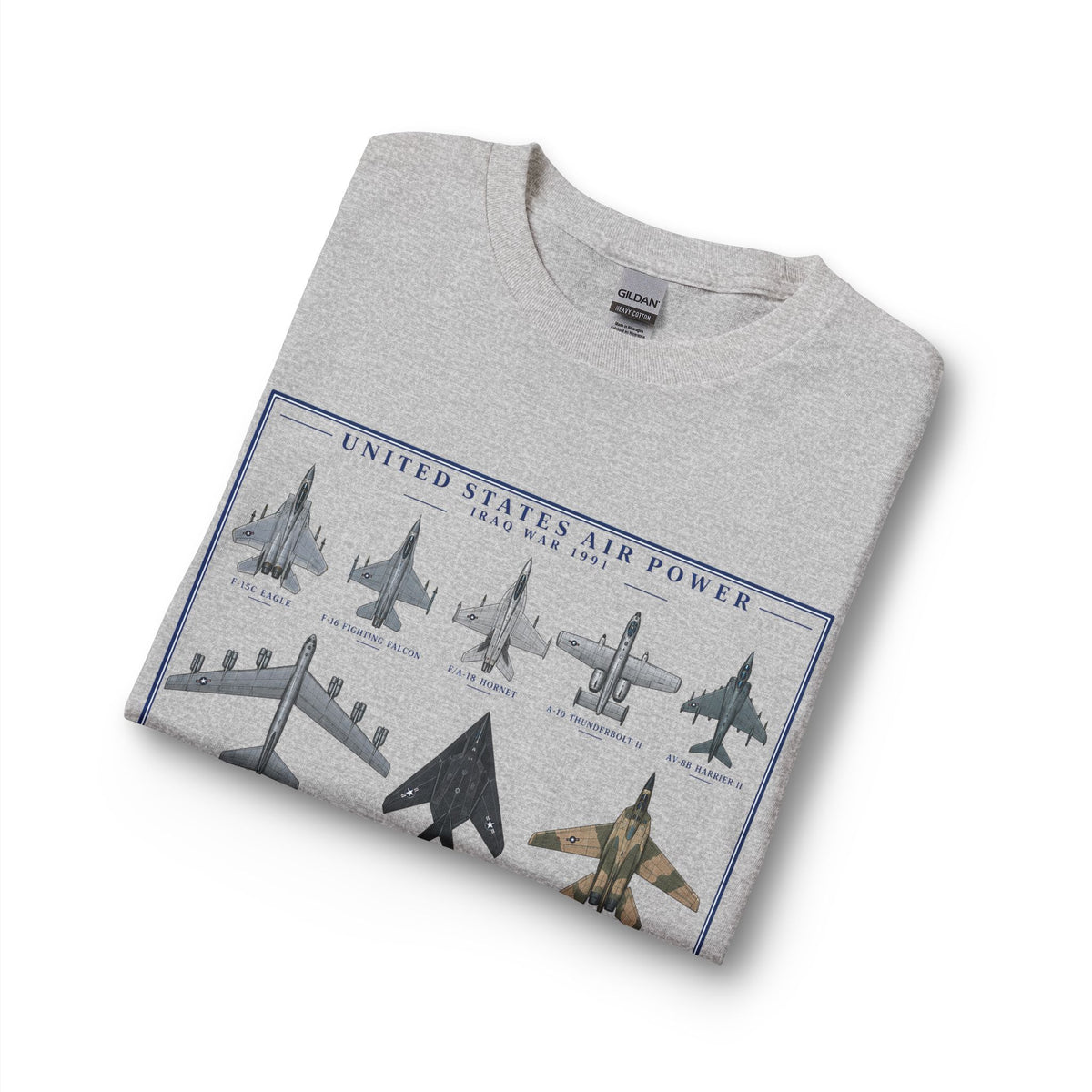 US Air Force Gulf War Jets Long Sleeve Tee