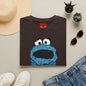 Cookie Monster "Why You Delete Cookies?" T-Shirt — Funny Retro Kids TV Graphic Tee