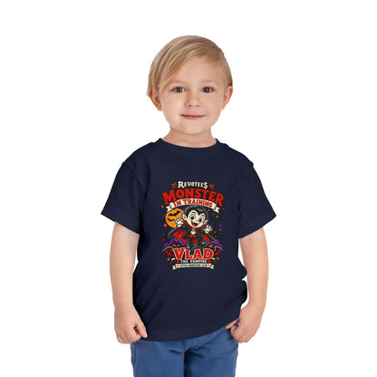 REVOTEES Toddler Monster In Training Tee — 'Vlad the Vampire' Halloween Kids Shirt