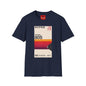 80s Nostalgia T‑Shirt — Retro Sunset Graphic Tee ("Super A" Cassette Style)