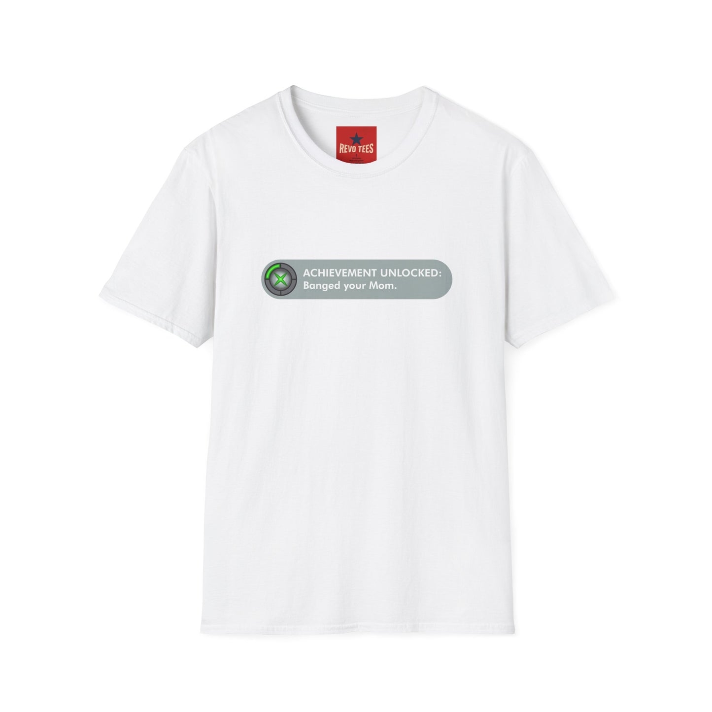 T-Shirt — "Achievement Unlocked: Banged Your Mom" Gamer Humor Tee