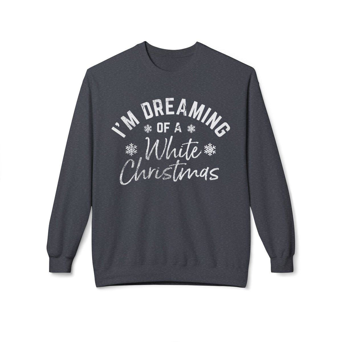 I'm Dreaming of a White Christmas - Lyrics on a Sweatshirt