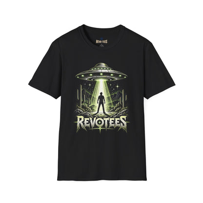 REVOTEES Alien Abduction – Sci‑Fi UFO Graphic Tee