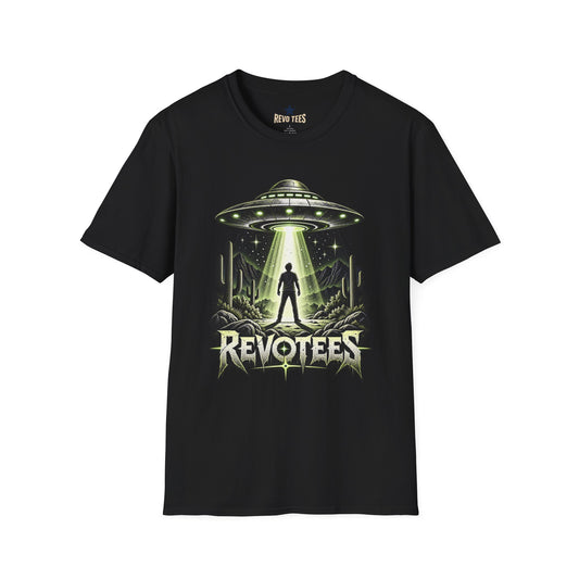 REVOTEES Alien Abduction – Sci‑Fi UFO Graphic Tee