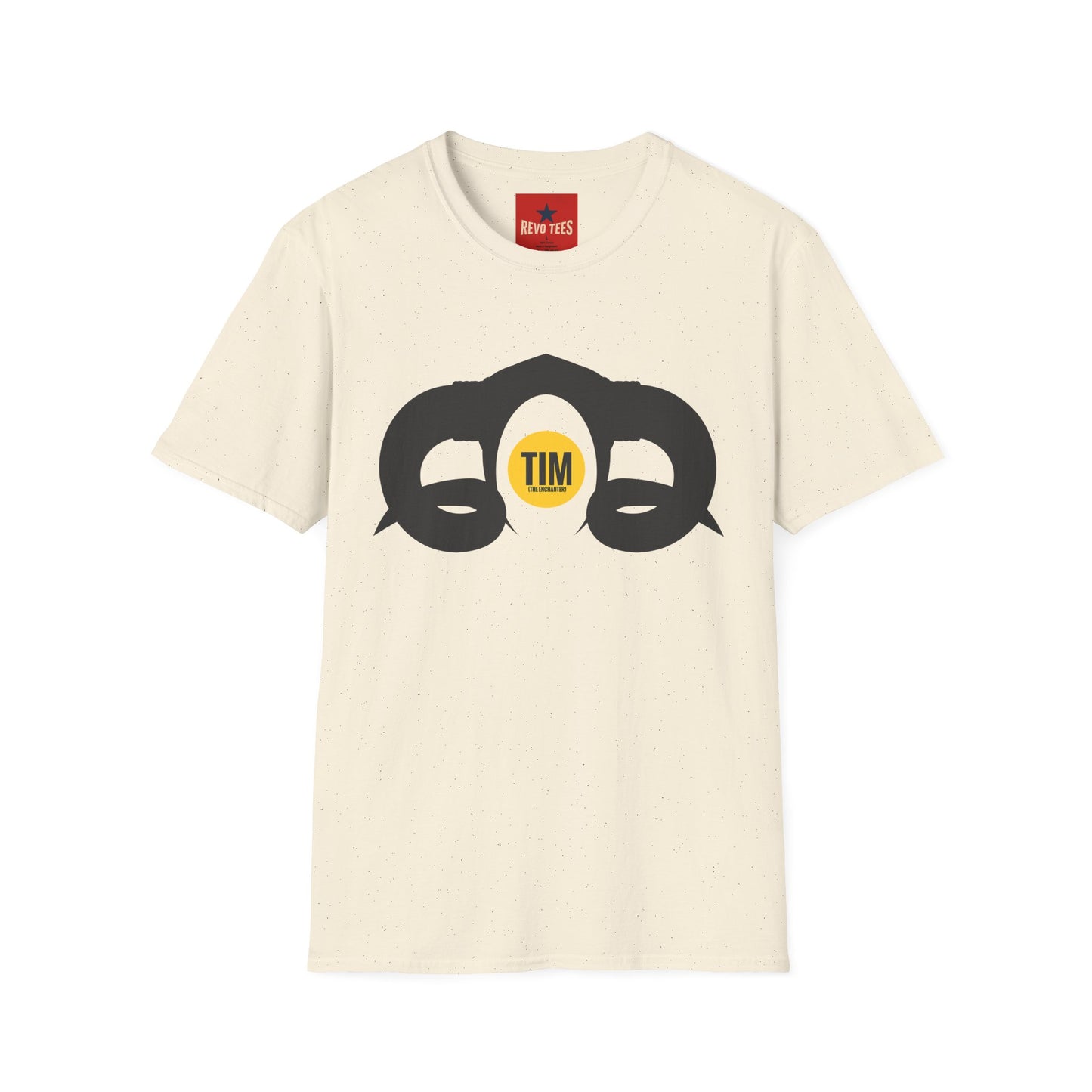 Tim Logo T‑Shirt — Retro Minimalist Graphic Tee