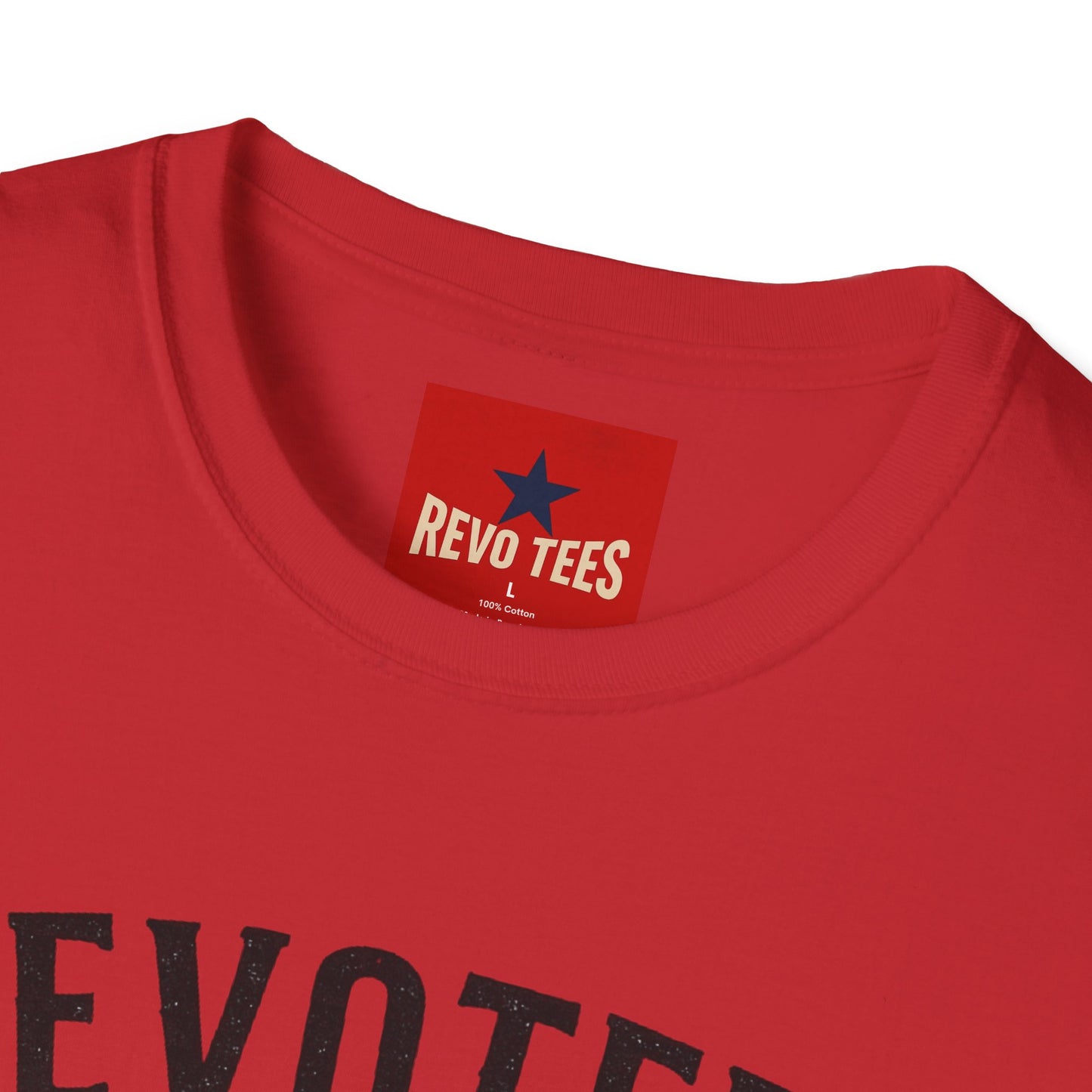 Revotees Graphic T-Shirt — "Revotees" Star Logo Tee (Est. 2026)