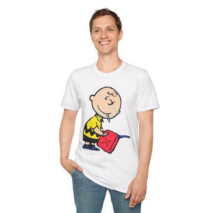 Banksy Novelty Cartoon Graphic T-Shirt — Naughty Charlie