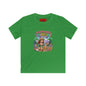 Kids Tee — "Wildflower Adventure Club" Cute Forest Animals Graphic