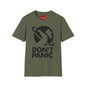 T-Shirt — "Don't Panic" Galactic Thumb Logo Tee