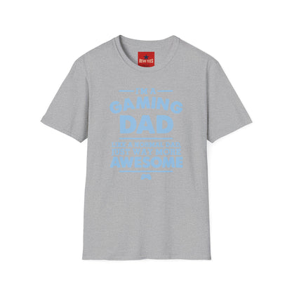 Gaming Dad T-Shirt — “I’m a Gaming Dad” Funny Father’s Day Tee