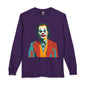 Pop Art The Joker Portrait Long Sleeve Tee