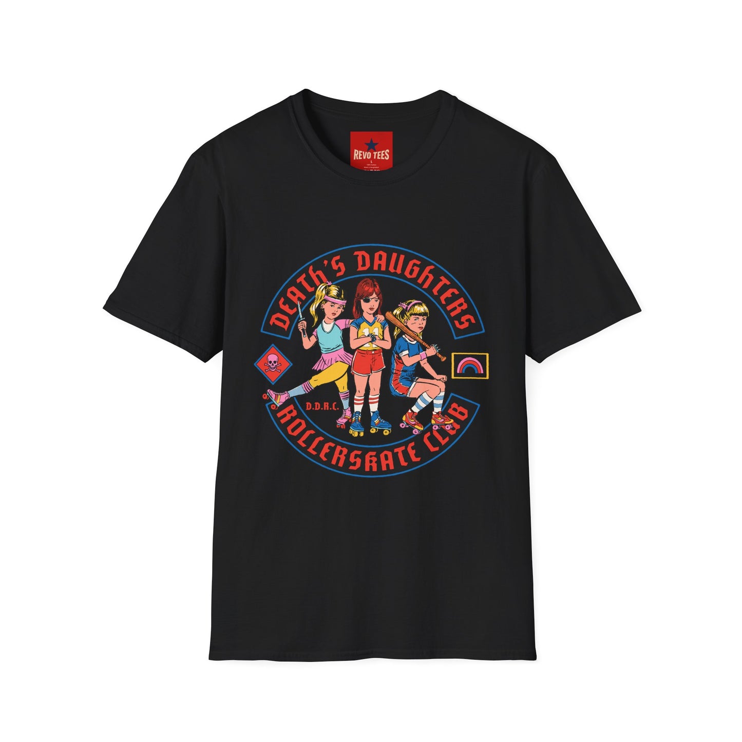 Death's Daughters Roller Skate Club T‑Shirt
