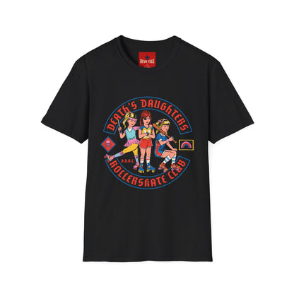 Death's Daughters Roller Skate Club T‑Shirt