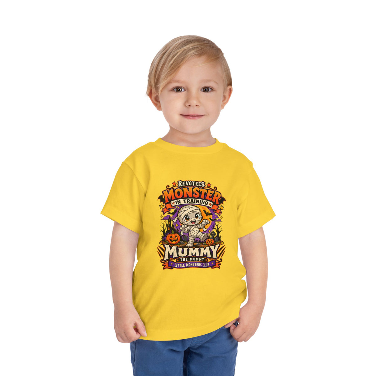 REVOTEES Toddler Monster In Training "Mummy" Halloween Tee