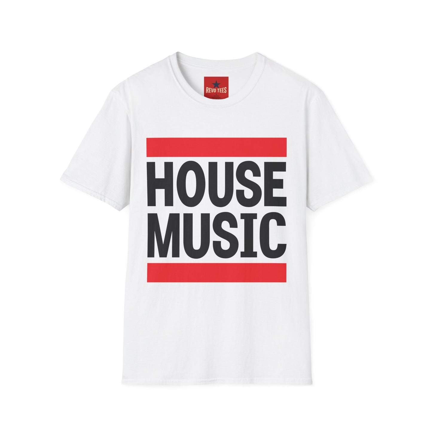 House Music T-Shirt — Bold Retro DJ Tee for Club, Festival & Music Lovers