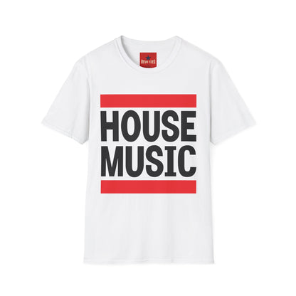 House Music T-Shirt — Bold Retro DJ Tee for Club, Festival & Music Lovers