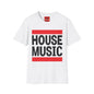 House Music T-Shirt — Bold Retro DJ Tee for Club, Festival & Music Lovers
