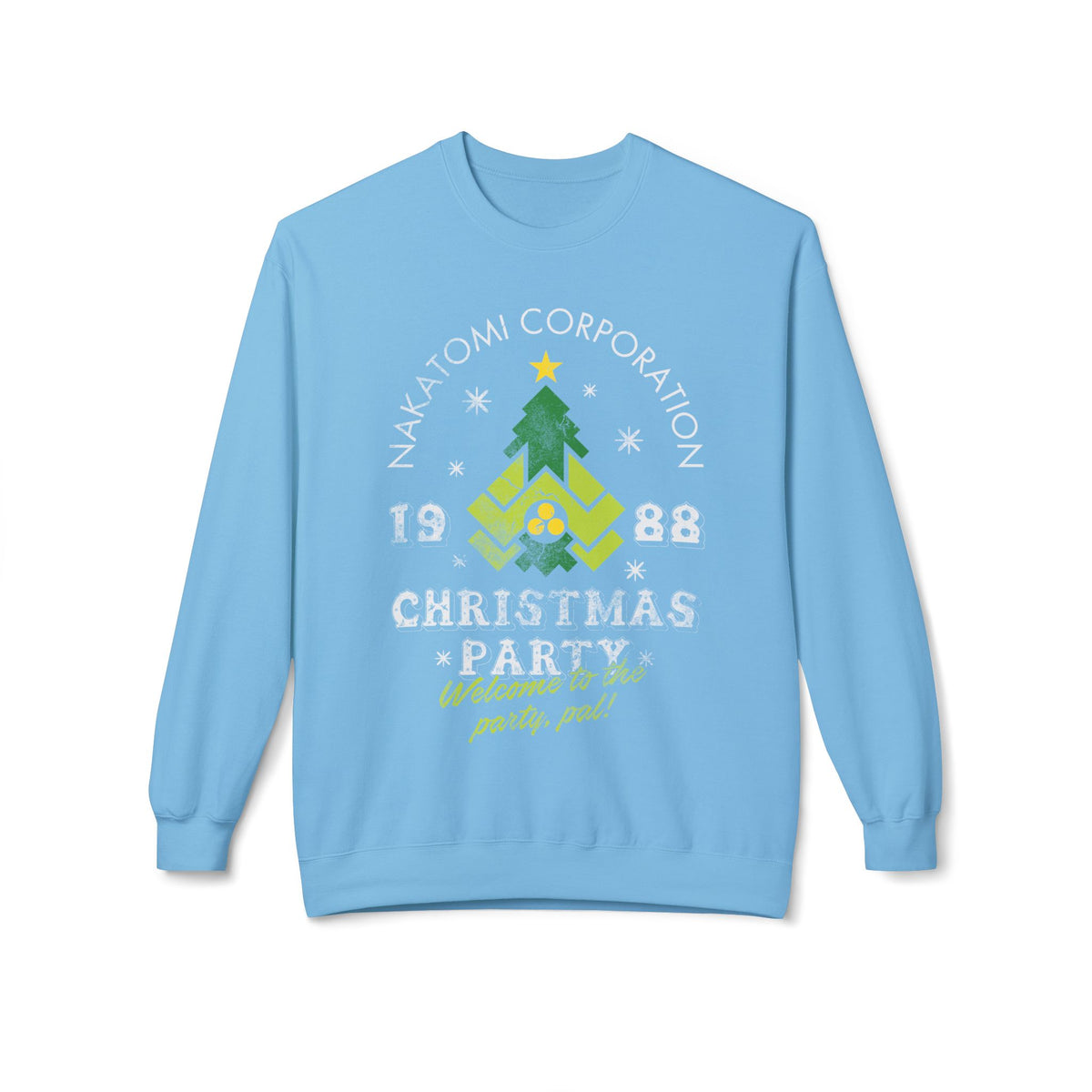 Die Hard 'Nakatomi Corporation 1988' Holiday Crewneck Christmas Party Sweatshirt