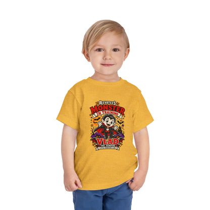REVOTEES Toddler Monster In Training Tee — 'Vlad the Vampire' Halloween Kids Shirt