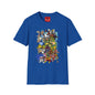 Retro Cartoon Character Collage T-Shirt