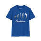 Revotees Evolution of Guitarists Unisex Softstyle T-Shirt - alternate view 5