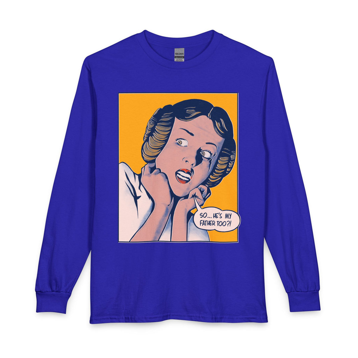 Revotees Princess Leah Long-Sleeve So Hes My Father Too Graphic T-Shirt - alternate view 8