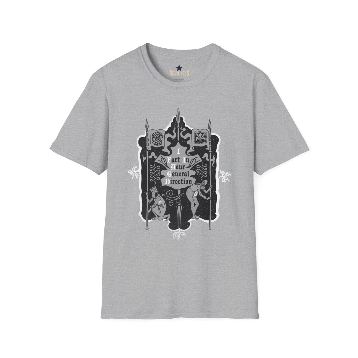Revotees Fart in Your General Vintage Gothic Graphic T-Shirt - alternate view 3