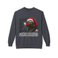 Sloth Santa Sweatshirt — "Wake Me Up When Santa Arrives" Holiday Crewneck