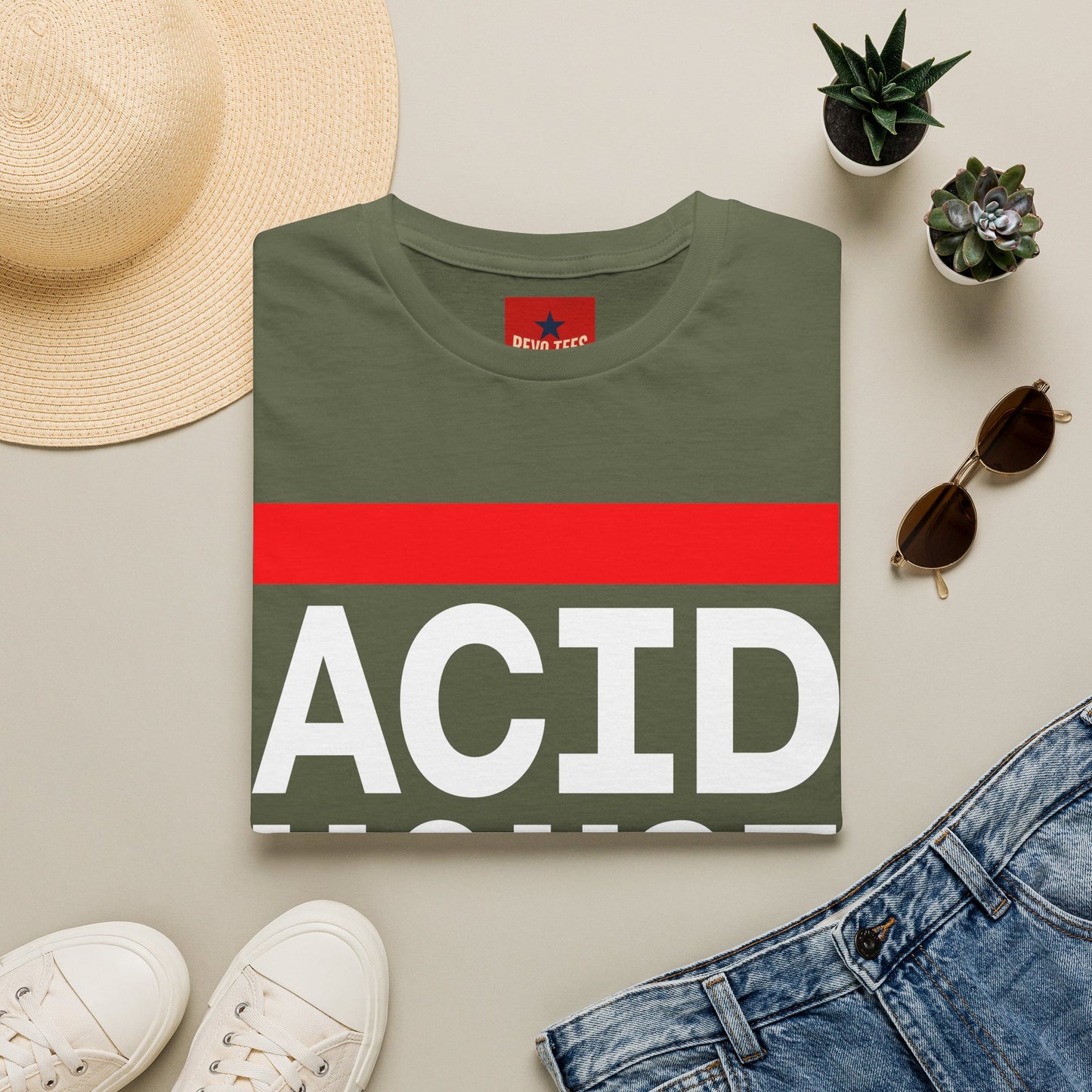 Acid House T-Shirt — Retro Rave Music Tee