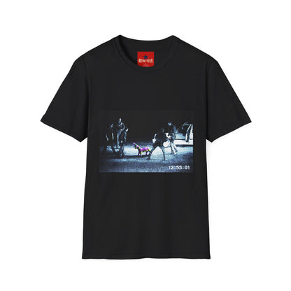 Banksy T-Shirt — Moody Night Street Scene Graphic Tee (12/05/01)