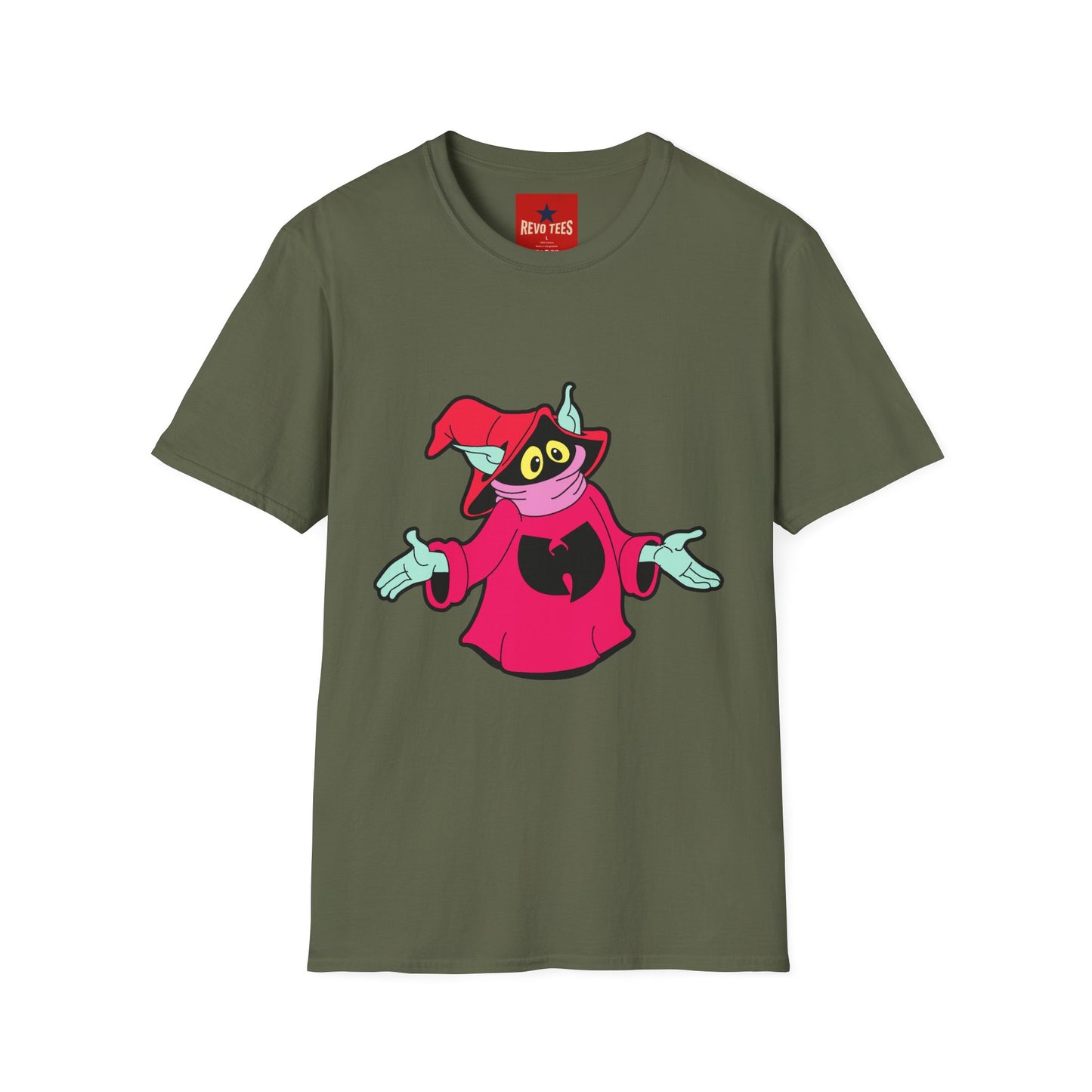 Mystic Cat Wizard T-Shirt — Cute Cartoon Magic Cat Graphic Tee