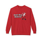 Christmas - 'Don't Stop Believin'' Santa Crewneck Sweatshirt